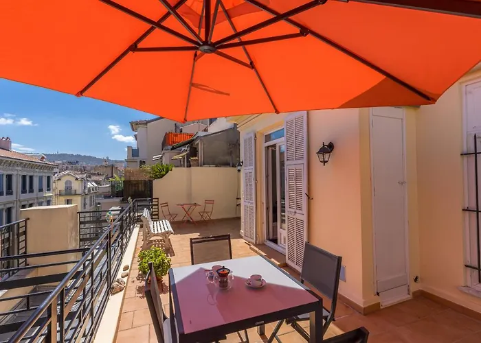Open Sky Terrace Downtown Apartamento Niza